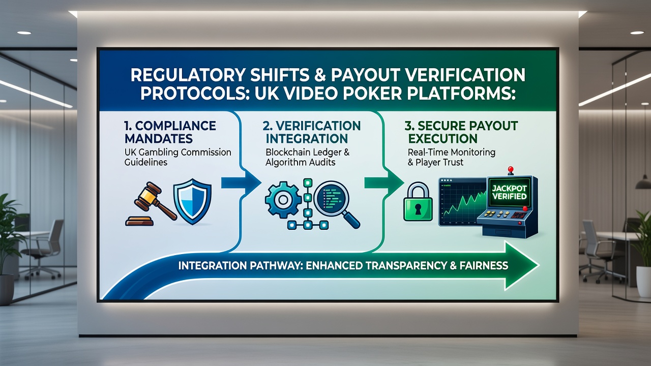 Technical integration of payout verification protocols in UK video poker with banking APIs